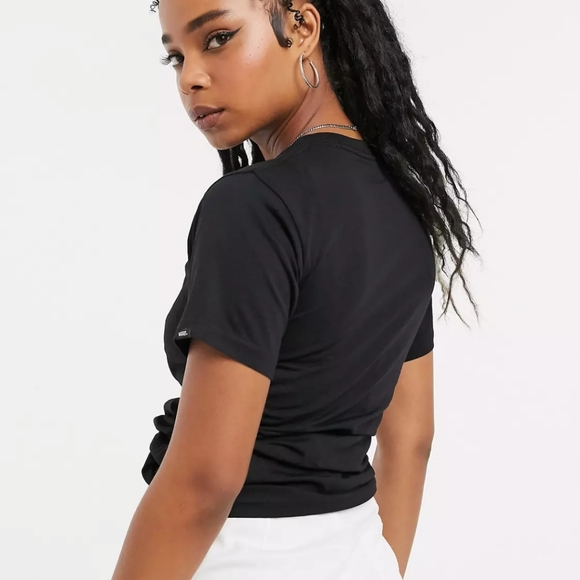 Vans Black Left Front Logo Shirt Small - Picture 3 of 6